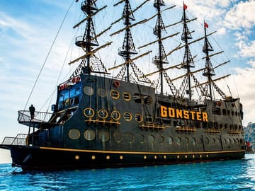 Kemer GONSTER Deluxe Pirate Boat Trip | Lunch, Drinks & Transfer
