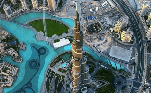 Dubai Mall Shopping and Burj Khalifa Visit with Fountain Show