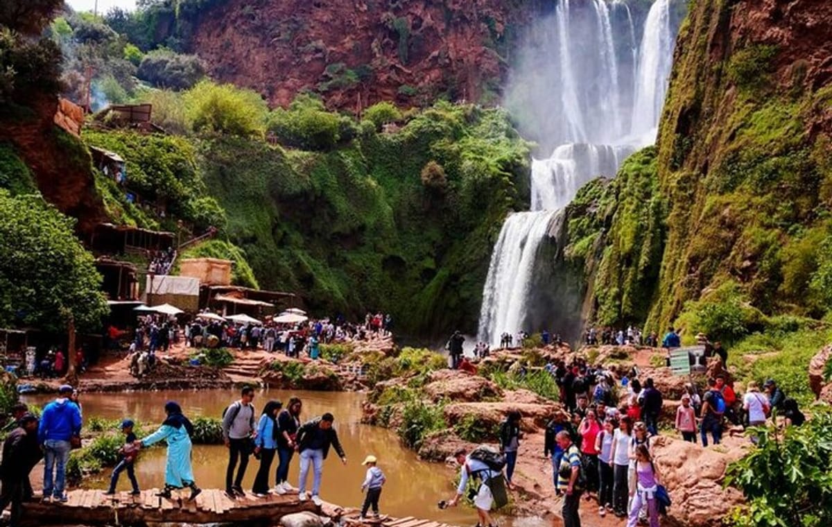 Full Day Shared Ouzoud Waterfalls Adventure From Marrakech