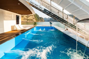 Luxury Day Cruise in Ha Long Bay and Lan Ha Bay