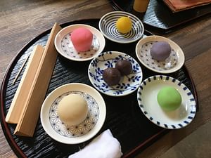 YANAKA Wagashi Making and Tea Tasting: Japanese Sweets Making and Teatime, homely and local style.