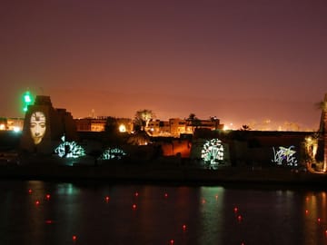 Sound and Light Show at Karnak Temple in Luxor