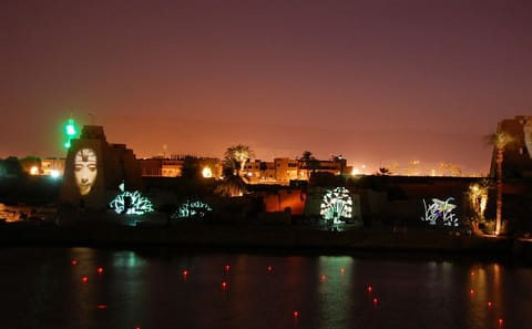 Sound and Light Show at Karnak Temple in Luxor