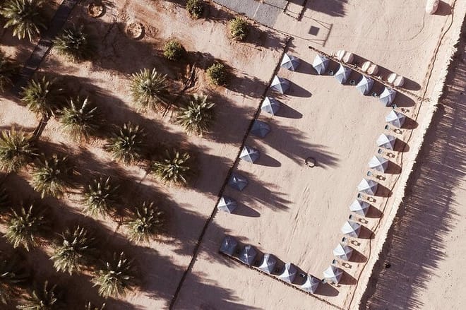 Camping in Pangaea's AlUla Center