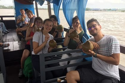 Full-Day with Lunch & Pick up to Cu Chi Tunnels and Mekong Delta