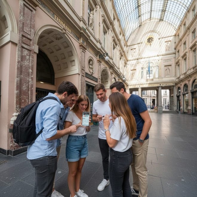 Secrets of Brussels Self-Guided Exploration Game Tour 8