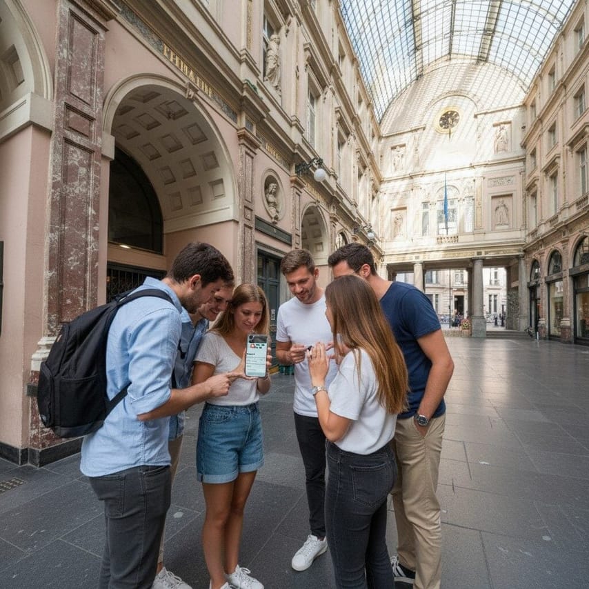 Secrets of Brussels Self-Guided Exploration Game Tour 8