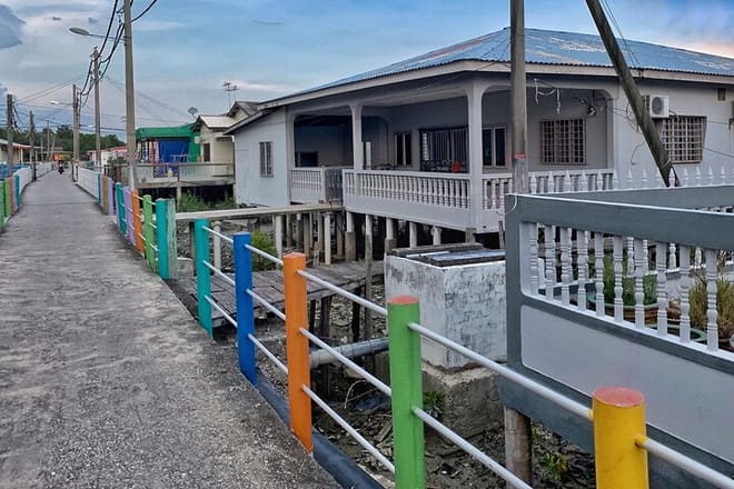Pulau Ketam Fishing Village with Blue Mosque and Thean Hou (SIC) 7