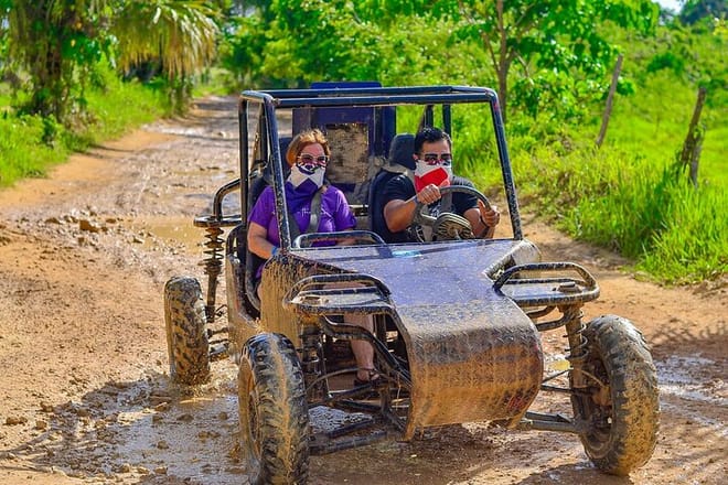 Small Group Snorkel Tour Plus Buggy Adventure in One Day + Drinks