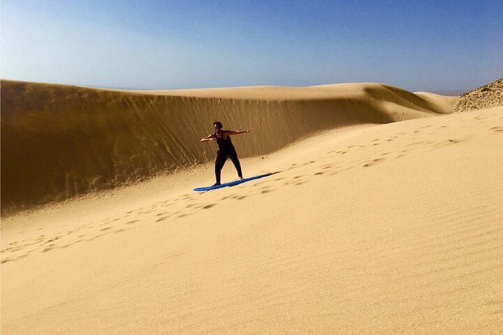 Experience Sandboarding Rush with Incredible Cave Views - Agadir