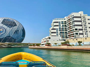 Yellow Boat Coastline Tour in Abu Dhabi's Iconic Waters