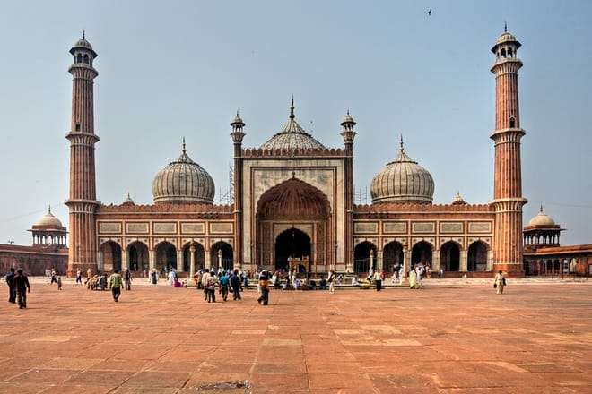 Jama Masjid, old Delhi.