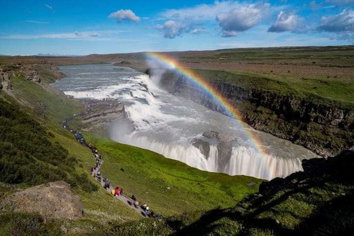 Reykjavik: Small Group Golden Circle & Laugarás Lagoon Wellness Tour
