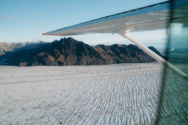 Glacier Edge Airplane Tour from Skaftafell 8