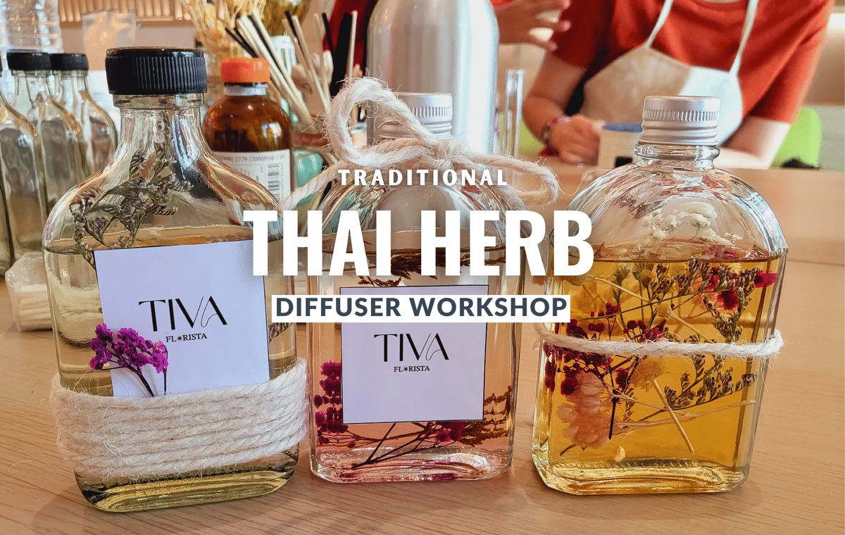 Traditional Thai Herb Inhaler (Yadom) & Diffuser Workshop in Bangkok