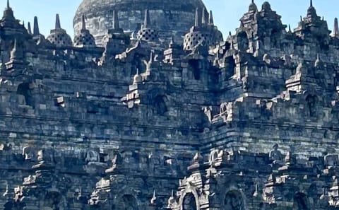 Borobudur Temple Art Painting Workshop with Local Artist
