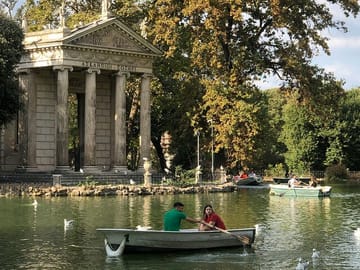 Professional Photoshoot at Villa Borghese Garden in Rome