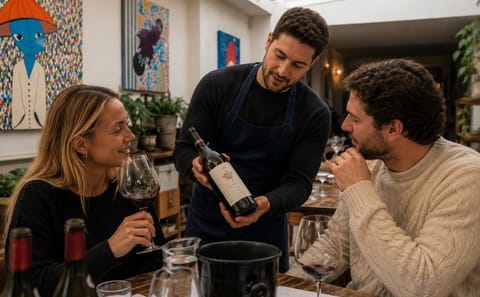 Florence Sommelier Experience 6 Wines, Hands On Class