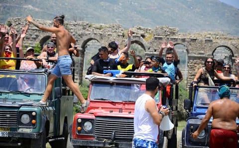 Jeep Safari and Green Lake Boat Trip from Side