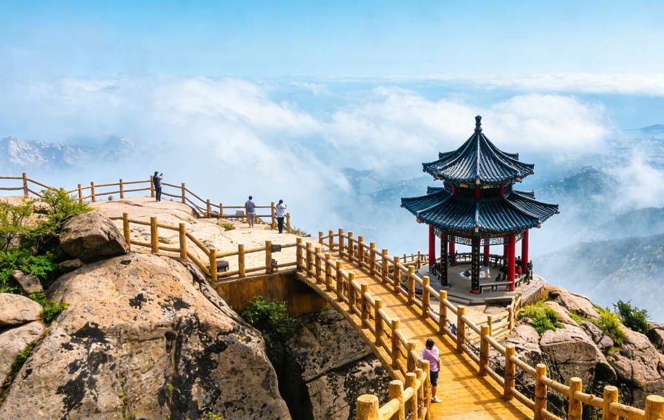 Private Day Tour of Laoshan Mountain from Qingdao with Cable Car