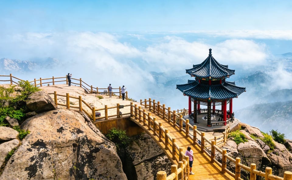 Private Day Tour of Laoshan Mountain from Qingdao with Cable Car