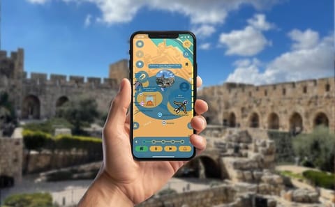 Walking Tour of Jerusalem's Siege of 70AD with GPS App