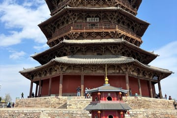 Datong tour of Hanging Temples, Yungang Grottoes, and Pagoda