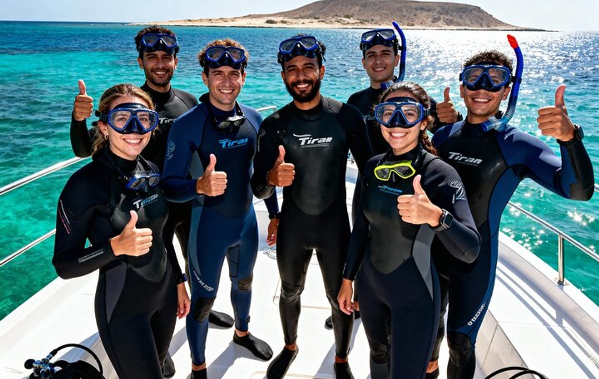 Tiran Island Diving Day Trip from Sharm El-Sheikh