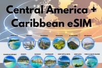 Central America + Caribbean eSIM (Instant Delivery) 1