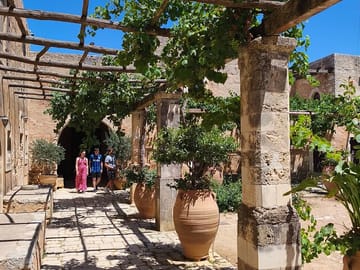 Explore Arkadi Monastery, Margarites Village, and Melidoni Cave
