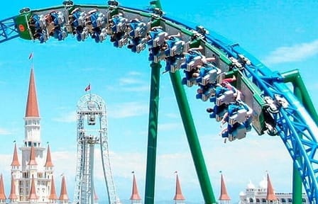 The Land of Legends Theme Park with Round Transfer from Antalya