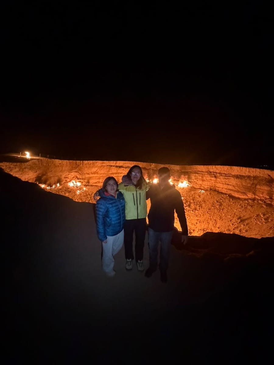 Evening Excursion to the Darvaza Crater