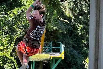 Roatan Half day zip line combo beaches monkeys and sloth hangout