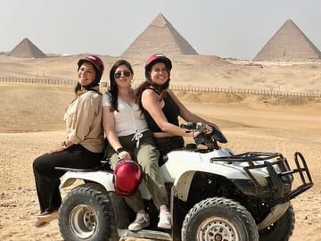 Camel Ride and ATV Quad Bike Around Giza Pyramids