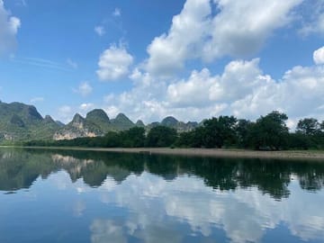 Li River Cruise ticket from Guilin to Yangshuo with pickup