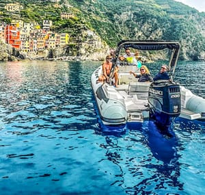 From La Spezia: 5 Terre Full Day Boat Tour
