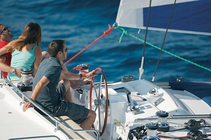 Luxury Catamaran Semi private cruise with meals & drinks and transportation. 8