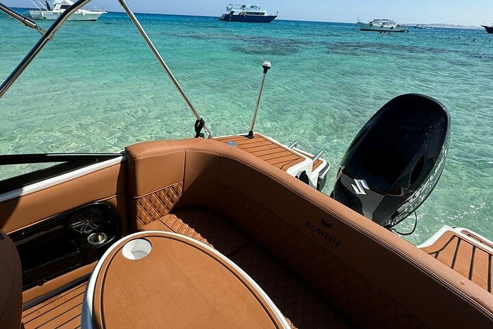 Private Speedboat to Magawish Island ,Snorkeling from Hurghada