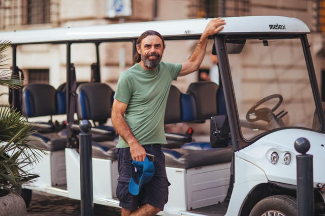 Rome on a Golf Cart Semi Private Tour – Ancient Rome, Piazza Navona, Trevi Fountain and more