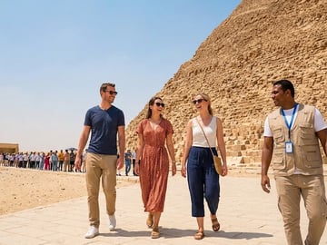 Skip the Line : Giza Pyramids Private Day Tour