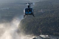 Helicopter over the Falls