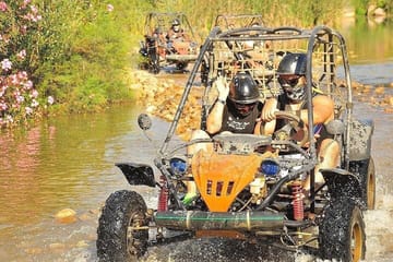 Super Combo 4-in-1:Buggy, Zipline, Jeep Safari,Rafting from Kemer
