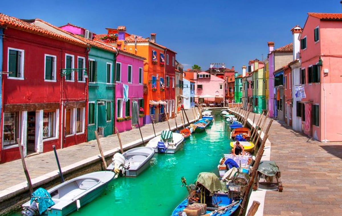 Morning Venice Lagoon Cruise: Murano and Burano Islands