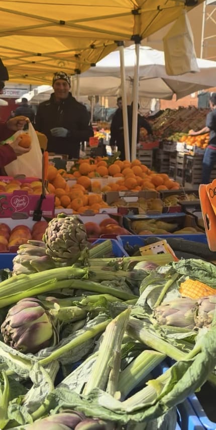 Civitavecchia Shore Excursion: Local Market with Wine & Cheese 2