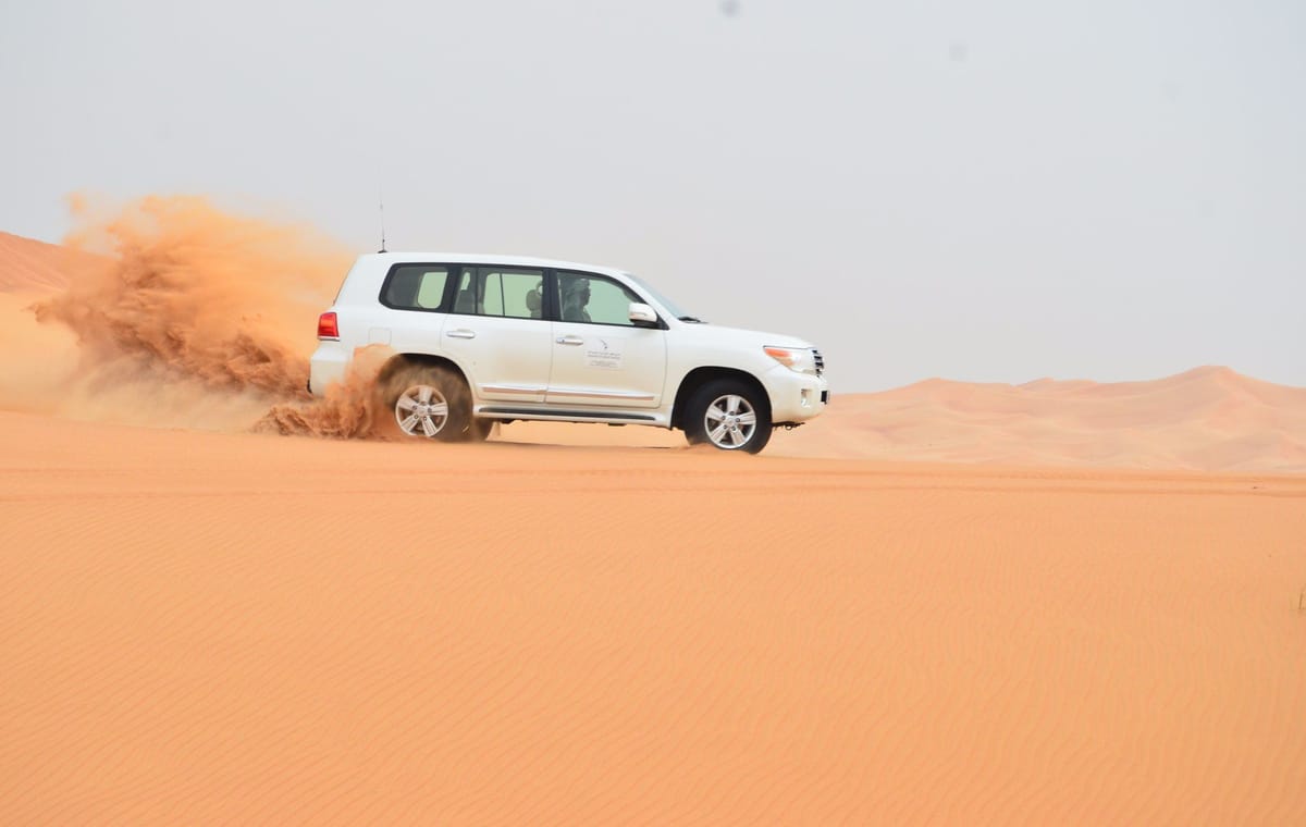 An Evening Desert Safari with Dinner and Live Entertainment