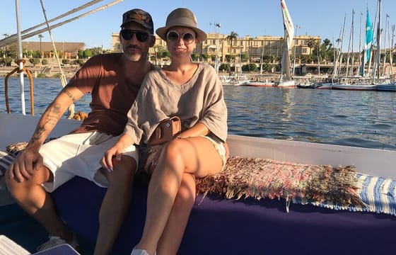 Private Felucca Trip to Banana Island & Private Transfer in Luxor