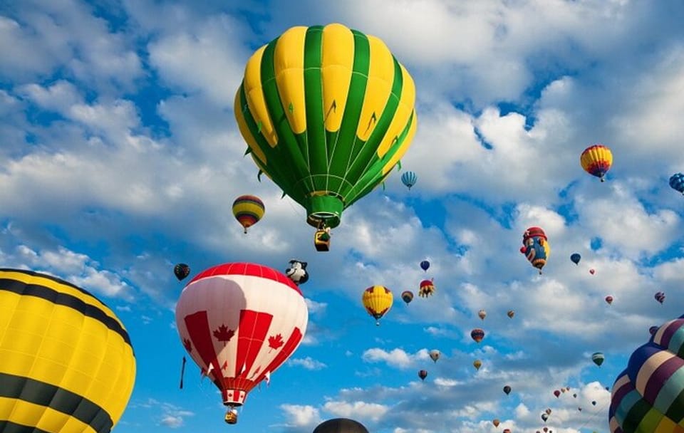 Hot Air Balloon Ride Over Göreme with Champagne Toast