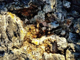 Fagradalsfjall volcano lava colours