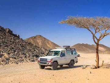 Jeep Safari Adventure and Dinner in Marsa Alam