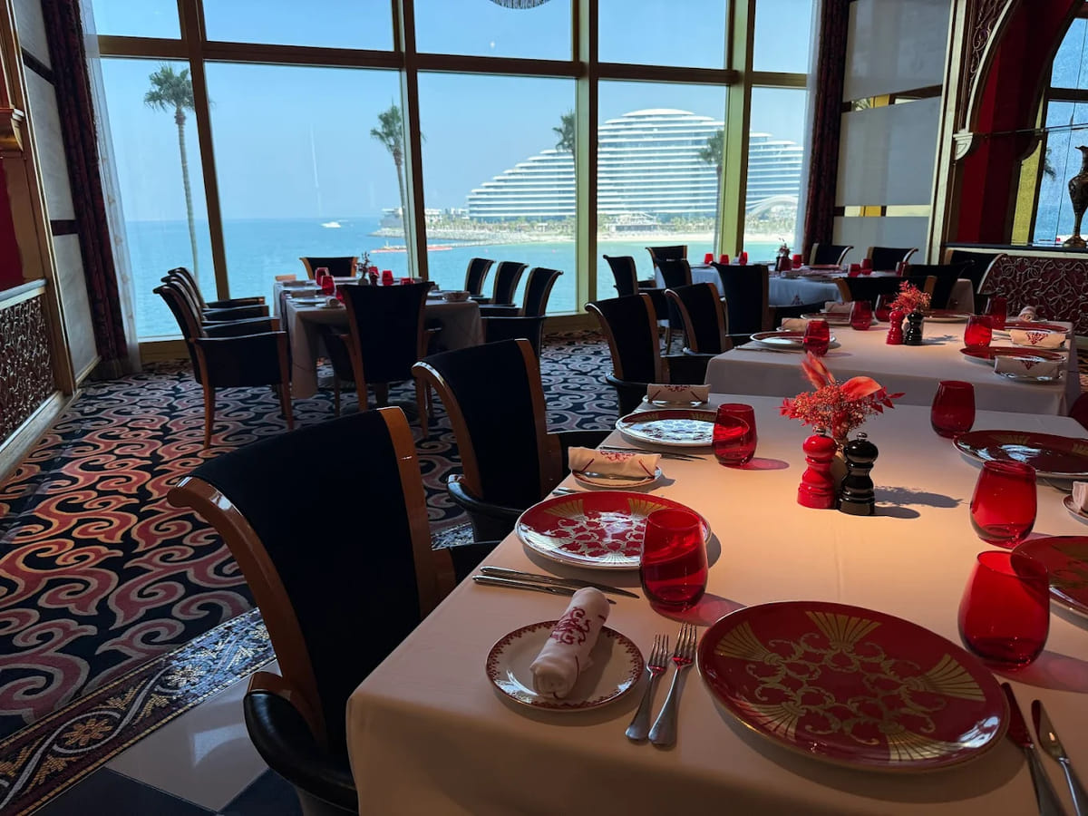 Dubai’s Burj Al Arab Dine & Unwind ( Your choice of the Finest Restaurant  Al Iwan – Al Muntaha or Al Mahara )